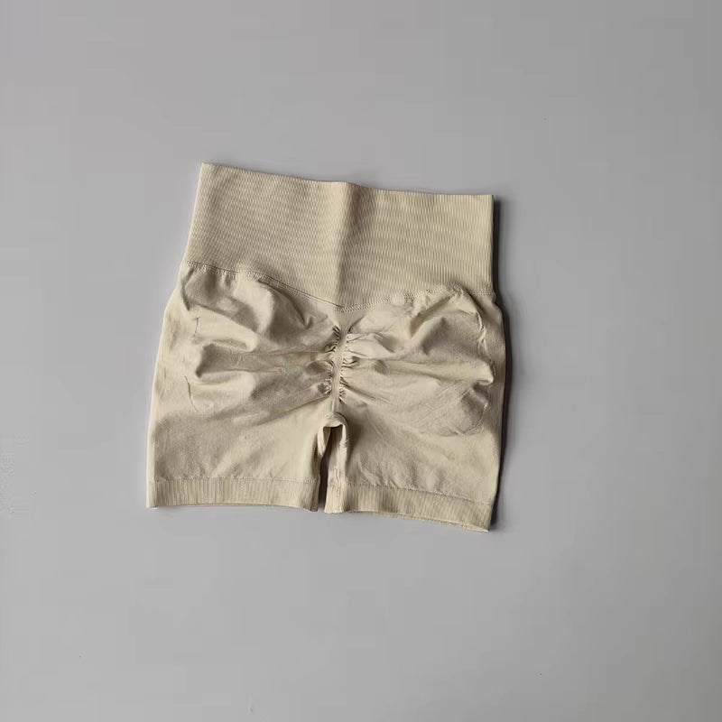 Summer Yoga Shorts Women Fitness Shorts Breathable Sports High Waist Running Shorts Cycling Shorts Workout Gym Sports Shorts