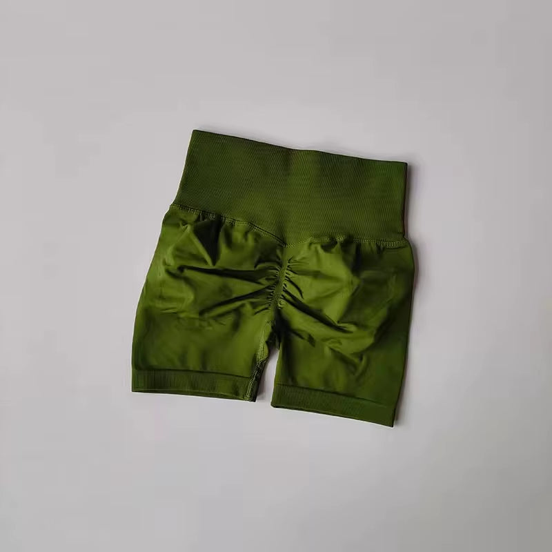 Summer Yoga Shorts Women Fitness Shorts Breathable Sports High Waist Running Shorts Cycling Shorts Workout Gym Sports Shorts