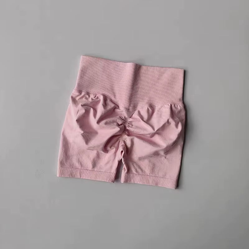 Summer Yoga Shorts Women Fitness Shorts Breathable Sports High Waist Running Shorts Cycling Shorts Workout Gym Sports Shorts